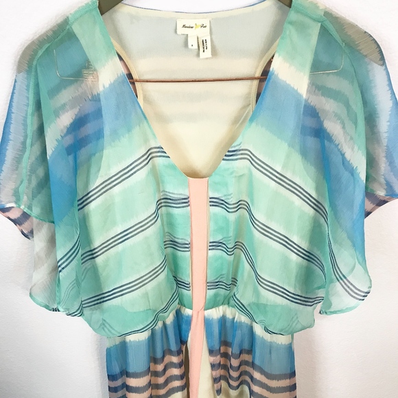 Anthropologie Meadow Rue Decatur Striped Dress - Picture 5 of 7